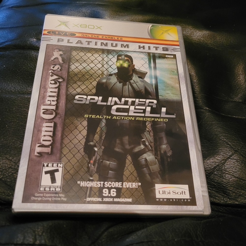 XBOX Live Splinter Cell Online Enabled Video Game